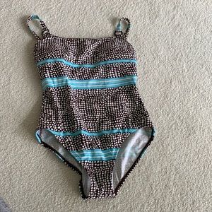 Leilani one piece patterned swimsuit